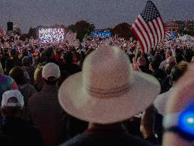 Supporters Gather For Harris DC Rally - Washington