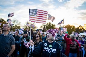 Supporters Gather For Harris DC Rally - Washington