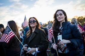 Supporters Gather For Harris DC Rally - Washington