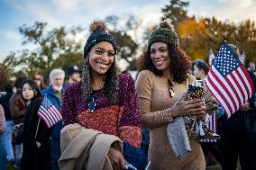 Supporters Gather For Harris DC Rally - Washington