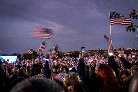 Supporters Gather For Harris DC Rally - Washington