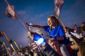 Supporters Gather For Harris DC Rally - Washington