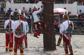 Dance Of The Voladores Of Cuetzalan