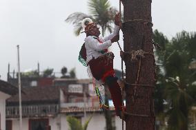 Dance Of The Voladores Of Cuetzalan