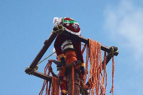 Dance Of The Voladores Of Cuetzalan