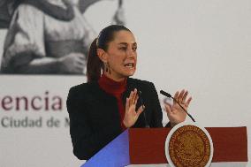 Claudia Sheinbaum Briefing Conference - Mexico