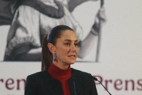 Claudia Sheinbaum Briefing Conference - Mexico