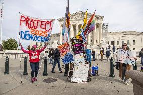 D.C. Continues To Prepare For Presidential Election