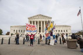 D.C. Continues To Prepare For Presidential Election