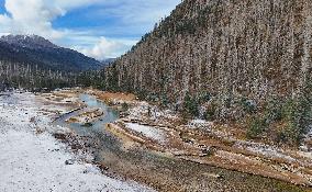 Duopugou Scenic Spot in Sichuan - China