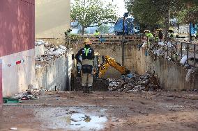 Clean Up In Flood-Hit Valencia - Spain