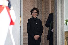 Rachida Dati At Elysee Palace - Paris