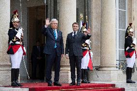 President Macron Welcomes Kazakhstan's President Tokaïev - Paris