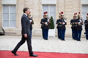 President Macron Welcomes Kazakhstan's President Tokaïev - Paris