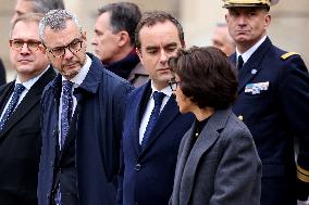 Emmanuel Macron Welcomes Kassym-Jomart Tokayev At Invalides - Paris