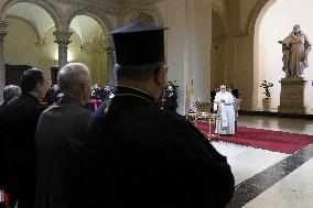 Pope Francis Visit Pontificial Gregorian University In Rome