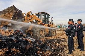 Police Fire Fighting