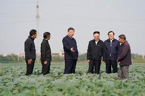 President Xi Visit To Hubei Province - China