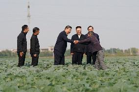 President Xi Visit To Hubei Province - China