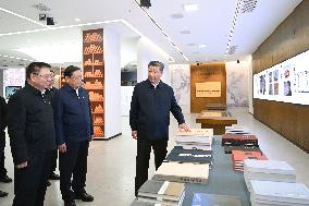 President Xi Visit To Hubei Province - China