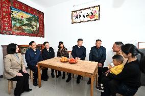 President Xi Visit To Hubei Province - China