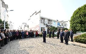 President Xi Visit To Hubei Province - China