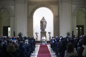 Pope Francis Visits Pontificial Gregorian University In Rome