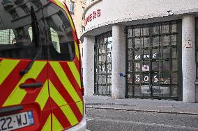 Lyon Firefighters On Strike