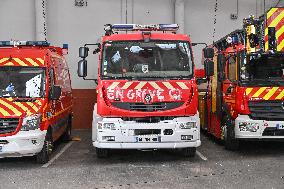 Lyon Firefighters On Strike