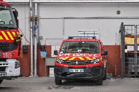 Lyon Firefighters On Strike