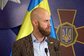 Briefing of Ukrainian Interior Minister and Swedish Civil Defence Minister in Kyiv