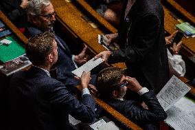 Question Time In The French Parliament