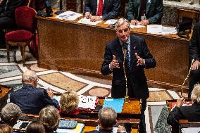 Question Time In The French Parliament