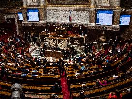 Question Time In The French Parliament