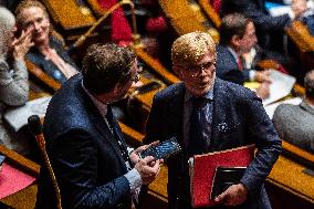 Question Time In The French Parliament