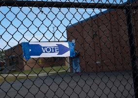 People Cast Vote On Election Day In USA