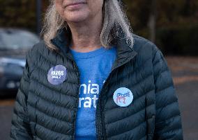 People Cast Vote On Election Day In USA