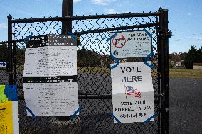 People Cast Vote On Election Day In USA