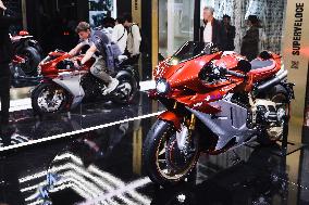 The Inauguration Of The 110th Edition Of EICMA Milan Motorcycle Show At Rho Fiera Milano In Milan