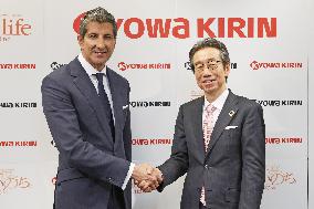 Kyowa Kirin President Change Press Conference