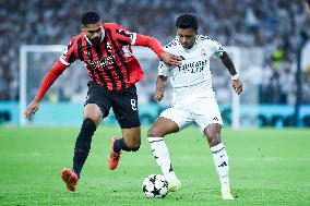 Champions League - Real Madrid v AC Milan