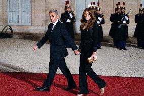 State Dinner In Honor Of Kazakh President - Paris