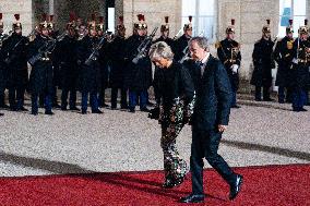 State Dinner In Honor Of Kazakh President - Paris