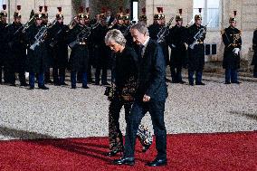 State Dinner In Honor Of Kazakh President - Paris