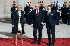 State Dinner In Honor Of Kazakh President - Paris