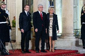 State Dinner In Honor Of Kazakh President - Paris