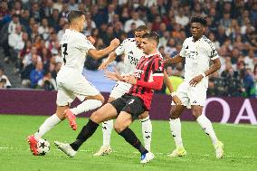 Champions League - Real Madrid v AC Milan