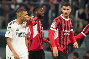 Champions League - Real Madrid v AC Milan