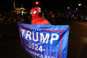 Election Night Near White House