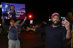 Election Night Near White House